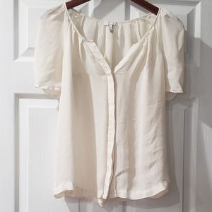 Joie Silk Button Down Blouse